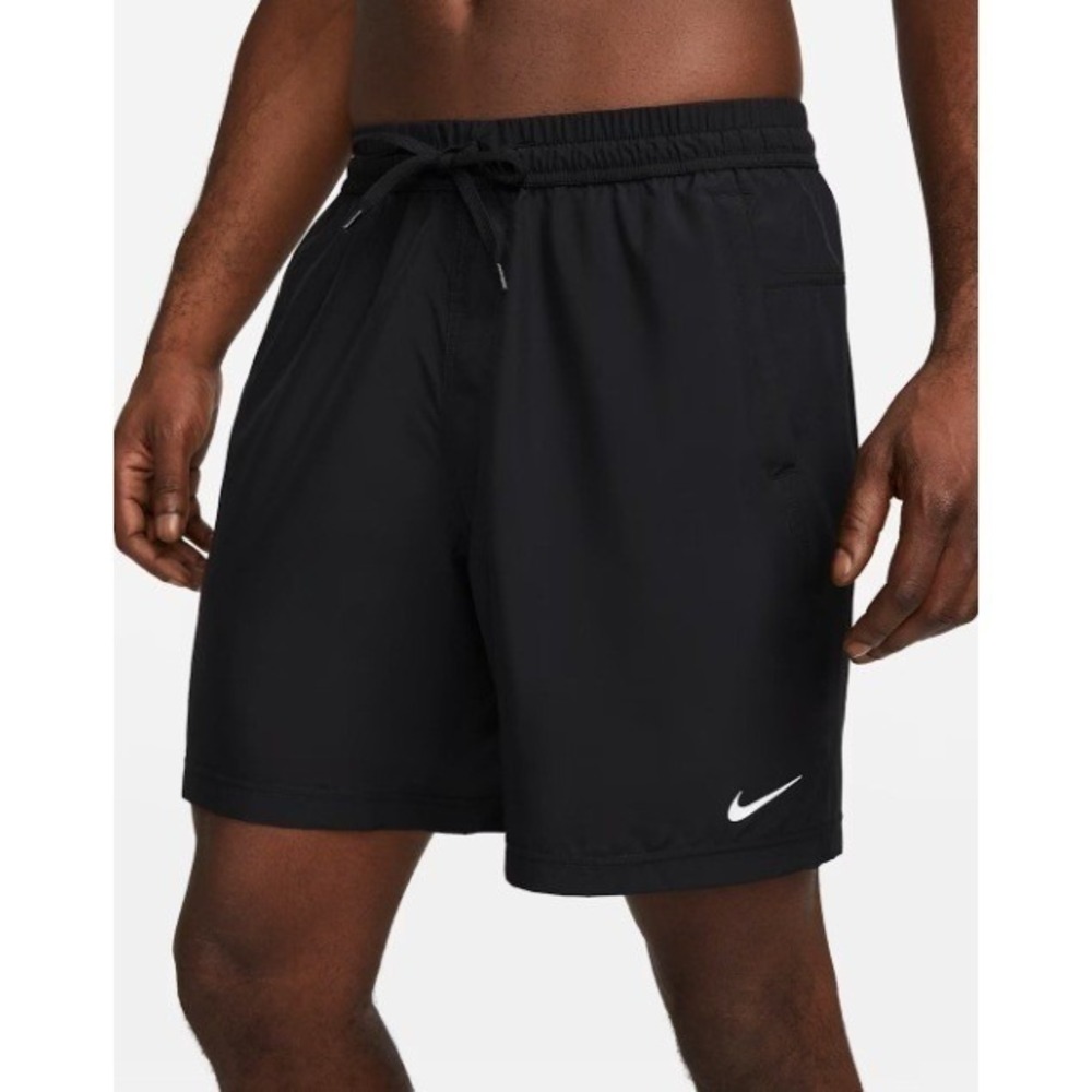 Nike Men's Black White Dri-FIT 7" Unlined Versatile Training Shorts‎ Size XL NWT